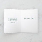 Retro Shiny Brite-ornamenten Kerstmis Kaart (Binnen)