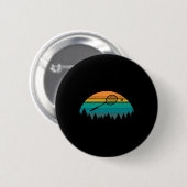 Retro Shuttle Badminton 2 Ronde Button 5,7 Cm (Voorkant /achterkant)