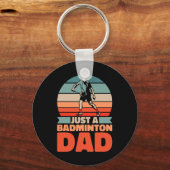 Retro Shuttle Vader - Just A Badminton Da Sleutelhanger (Voorkant)