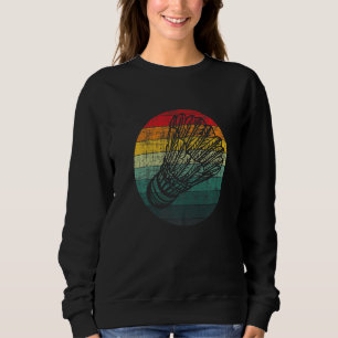 Retro Shuttlecock Birdie Badminton Athle Trui