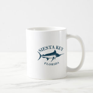 Retro Siesta Key Florida Vintage Vissend varen Koffiemok