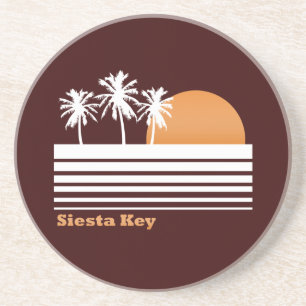 Retro Siesta Key Onderzetters