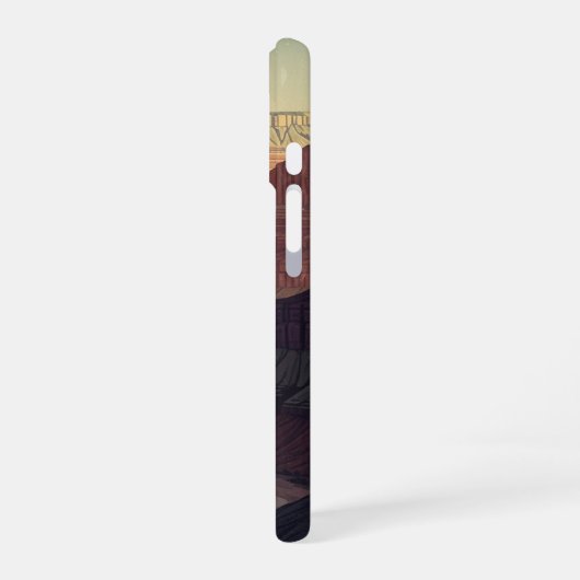 Retro Silent Canyon iPhone 16 Hoesje (Linkerkant)