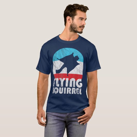  Retro Silhouette Cadeautje T-shirt (Voorkant volledig)