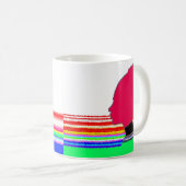 Retro Silhouette Mug Koffiemok (Voorkant rechts)