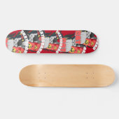  retro simpele skateboardkat persoonlijk skateboard (Horizontaal)