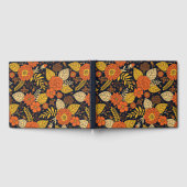 Retro-Sinaasappel, geel en zeeminkel Gastenboek (Volledig)