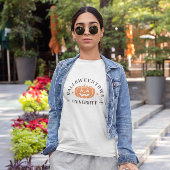 Retro Sinaasappel Halloween University T-shirt