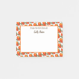 Retro Sinaasappels Patroon Aangepaste Post-it noti Post-it® Notes