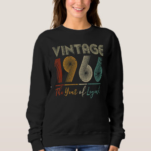 Retro sinds 1966 57e verjaardag 57 jaar o trui