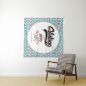 Retro sinds - 1970 wandkleed (In Situ (horizontaal))