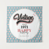 Retro sinds - 1971 wandkleed (Voorkant)