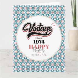 Retro sinds - 1974 kaart
