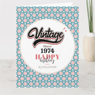 Retro sinds - 1974 kaart