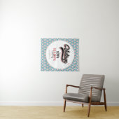 Retro sinds - 1974 wandkleed (In Situ (horizontaal))