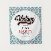 Retro sinds - 1977 wandkleed (Voorkant)