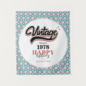 Retro sinds - 1978 wandkleed (Voorkant)