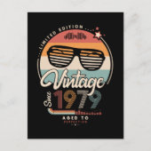 Retro sinds 1979 briefkaart (Voorkant)