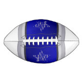 Retro Single Star 2 paneel Blauw ontwerp American Football (Voorkant)