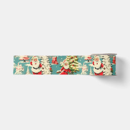 Retro Sinterklaas Wonderland 2 Grosgrain Lint