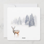 Retro Sinterklaasviering, Open Huis Feestdagenkaart (Achterkant)