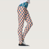 Retro Sixties California dambordgolf Leggings (Rechts)