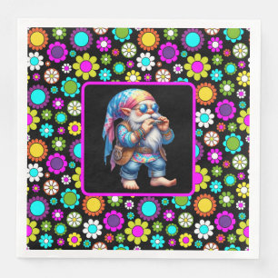 Retro Sixties Papieren Diner servetten