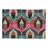 Retro Sixties stijl naadloos patroon Kussensloop (Achterkant)