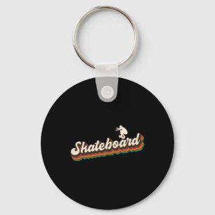 Retro skateboard-afbeelding voor skateboarder - Sk Sleutelhanger