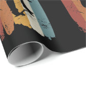 Retro skateboard cadeaupapier (Rol Hoek)