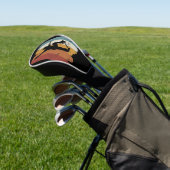 Retro  skateboard golfheadcover (Insitu)