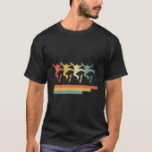 Retro skateboard Shirten voor mannen  skater GIF T-shirt (Voorkant)
