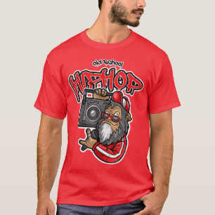 Retro Skateboard Street Draag Santa Cruz Hi T-shirt