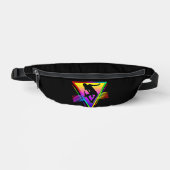 Retro Skateboarden Skater Heuptasje (Voorkant)