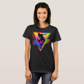 Retro Skateboarden Skater T-shirt (Voorkant volledig)
