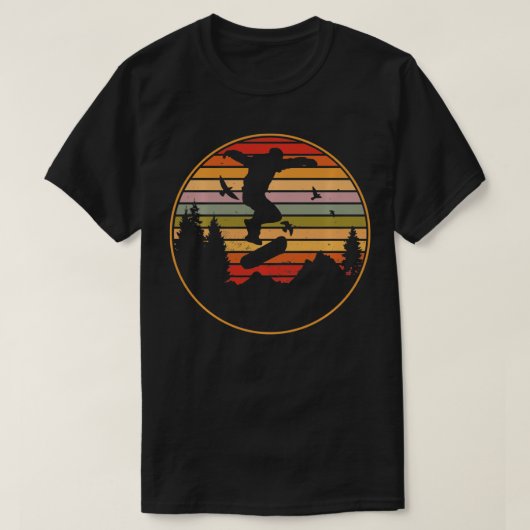 Retro Skateboarding Outr Hobby for Skateboarders T-shirt (Design voorkant)