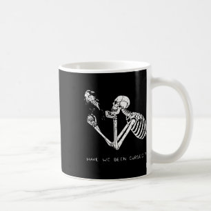 Retro Skelet Halloween Kostuum Leuke Enge Schedel Koffiemok