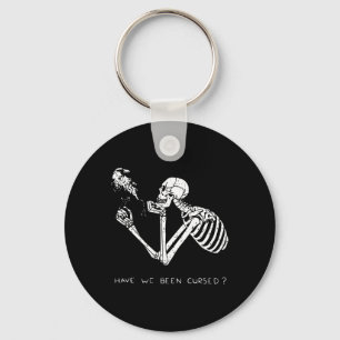Retro Skelet Halloween Kostuum Leuke Enge Schedel Sleutelhanger