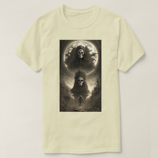 Retro Skelet T-Shirt (Design voorkant)