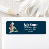 Retro Skeleton Etiket (Insitu)