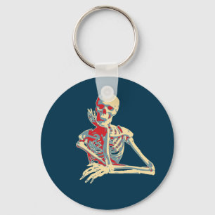 Retro Skeleton Sleutelhanger