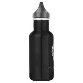 Retro Sketch Monogram Letter Q, Waterflesje Waterfles (Links)