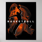 Retro Sketll Player Lover Sports Team Boys Girls K Poster (Voorkant)