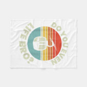 Retro Ski Do You Even Lift Bro_ _2 Fleece Deken (Voorkant (Horizontaal))