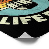 Retro  Ski Do You Even Lift Bro_ _2 Poster (Hoek)