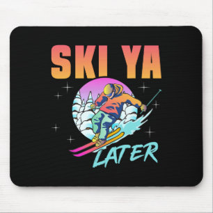 Retro Ski jaren 90 jaren 80 Skioutfit Ski Ya Later Muismat