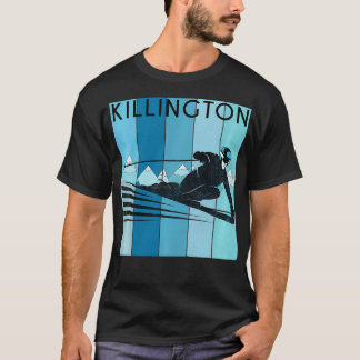 Retro Ski Killington Vermont  Sneeuwski T-shirt