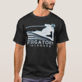 Retro Ski Purgatory CO Illustration  Ski T-shirt (Voorkant)