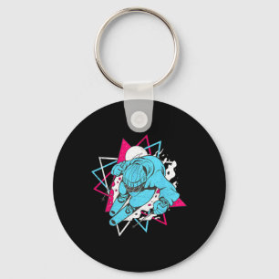 Retro Ski Vintage 80s 90s Skikleding 3 Sleutelhanger