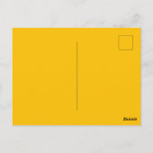 Retro Skiën Glamour Winteravontuur Briefkaart (Achterkant)